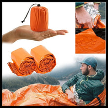Load image into Gallery viewer, Emergency  Life Bivy  Sleeping Bag Thermal Keep Warm Waterproof Mylar Emergency Blanke Outdoor Survival Life Tent Survival Bag
